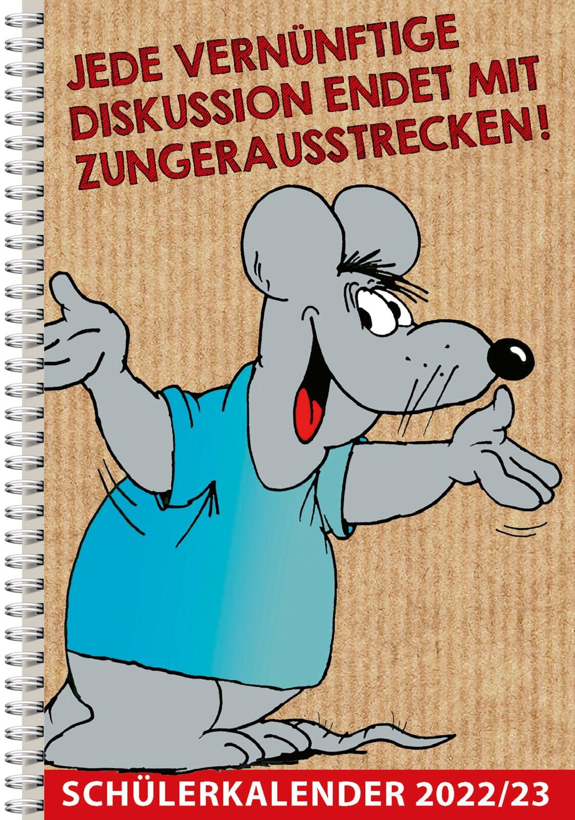 Mit Calendar 2022 23 Uli Stein - Schülerkalender 2022/2023 Mit 12 Postkarten Und 2 Stickerbögen:  Amazon.co.uk: Stein, Uli: 9783830320173: Books