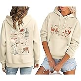 Boho Cow Skull Sweatshirt Women Country Concert Vintage Sweatshirts Western Cowgirl Vintage Casual Hoodie