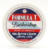 Shaving Soap WSP Formula T (Barbershop) 4 Oz Made with Shea Butter &amp; Tallow | 4.7 Oz, Made with Shea Butter &amp; Tallow