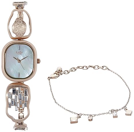Titan Raga I Am Analog Mother of Pearl Dial Womens Watch-95098WM01F