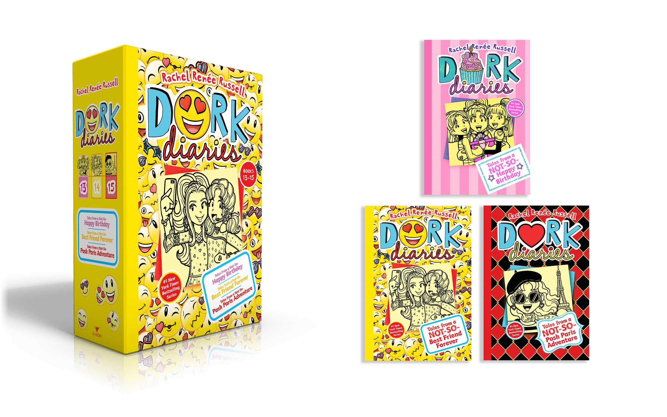 Dork Diaries Books 13-15 (Boxed Set): Dork Diaries 13; Dork Diaries 14; Dork Diaries 15 Dork Diaries Books 13-15 (Boxed Set): Dork Diaries 13; Dork Diaries 14; Dork Diaries 15 Hardcover