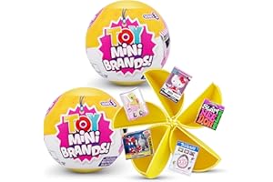 5 Surprise Toy Mini Brands Series 3 by ZURU (2 Pack) Amazon Exclusive and Mystery Collectibles Toys Over 90 Minis to Collect