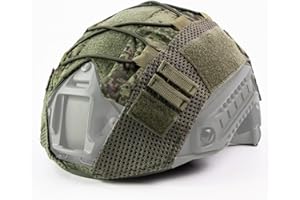 Booiu Tactical Helmet Cover,Fast Helmet Cover - Enhanced Protection for Fast Helmets in Size M/L
