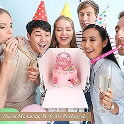 Cakebon Cake Boxes with Boards - 10 Inch Round Cake