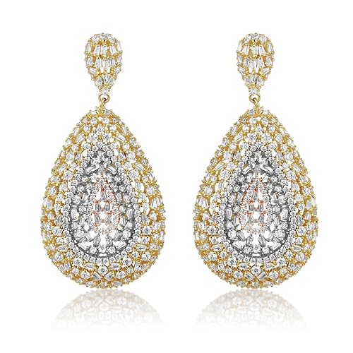 Ravishing Three Toned Drop |Earrings for women stylish|Earrings for girls
