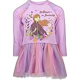 Disney Junior Girls Dress Toddler to Big Kid Sizes (2T - 14-16)