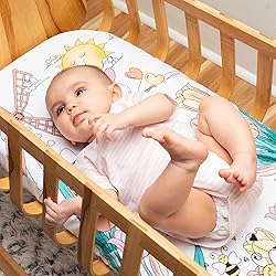 JumpOff Jo - Hypoallergenic Fitted Bassinet Sheet
