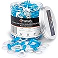 Wirefy 130 PCS Heat Shrink Ring Terminals 1/2" - Marine Grade Ring Connectors - Eyelet Wire Connectors - Large Ring Terminals