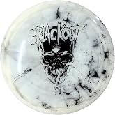 Blackout Disc Golf Fairway Driver | Semi-Glow Plastic | Precision Control with Ease