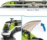 LEGO City Express Passenger Train Set 60337 with Remote Control & 6 Minifigures view 3