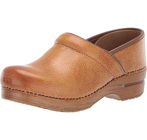 professional honey distressed dansko