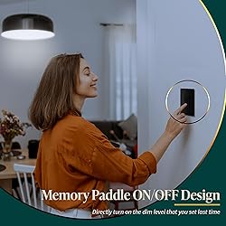 TOPGREENER Kalide Dimmer Light Switch, LED Dimmer