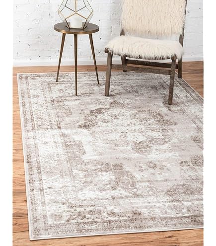 Unique Loom Yara Teppich Läufer – Hellkorallenrosa/blau, Maschinenwaschbar (60x152 Cm)