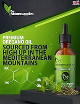 Naturesupplies Oregano Oil 10ml 80% Carvacrol Steam-Distilled UK GMP view 3