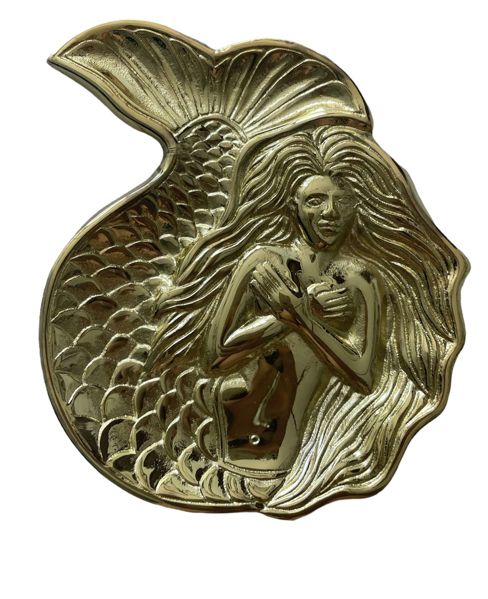 Voice of Source mermaid jewerly plate small crystal organiser home decor or soap plate