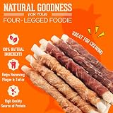 PACK'N PRIDE Dog Treats 10 Pack 90g Chewy Chicken Duck Low Fat view 3