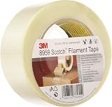 Scotch Bi-Directional Filament Tape Heavy Duty 50 mm x 50 m Translucent view 1