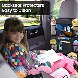 ACELIFE Car Organiser 2 Pack Back Seat Organizer with 10" Tablet Holder view 4