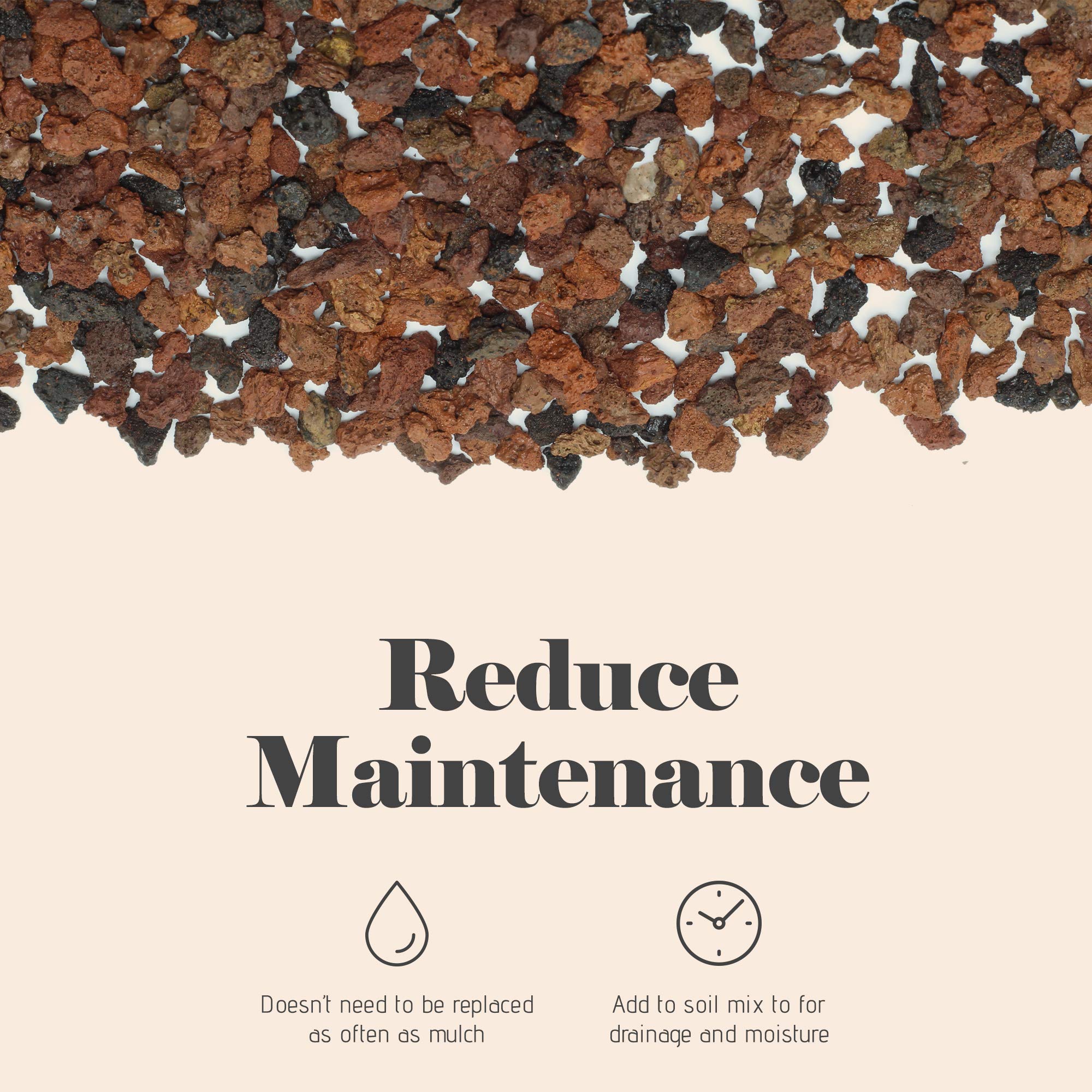 Bonsai Jack Red/Maroon 1/4 inch Horticultural Lava Rock Soil Additive