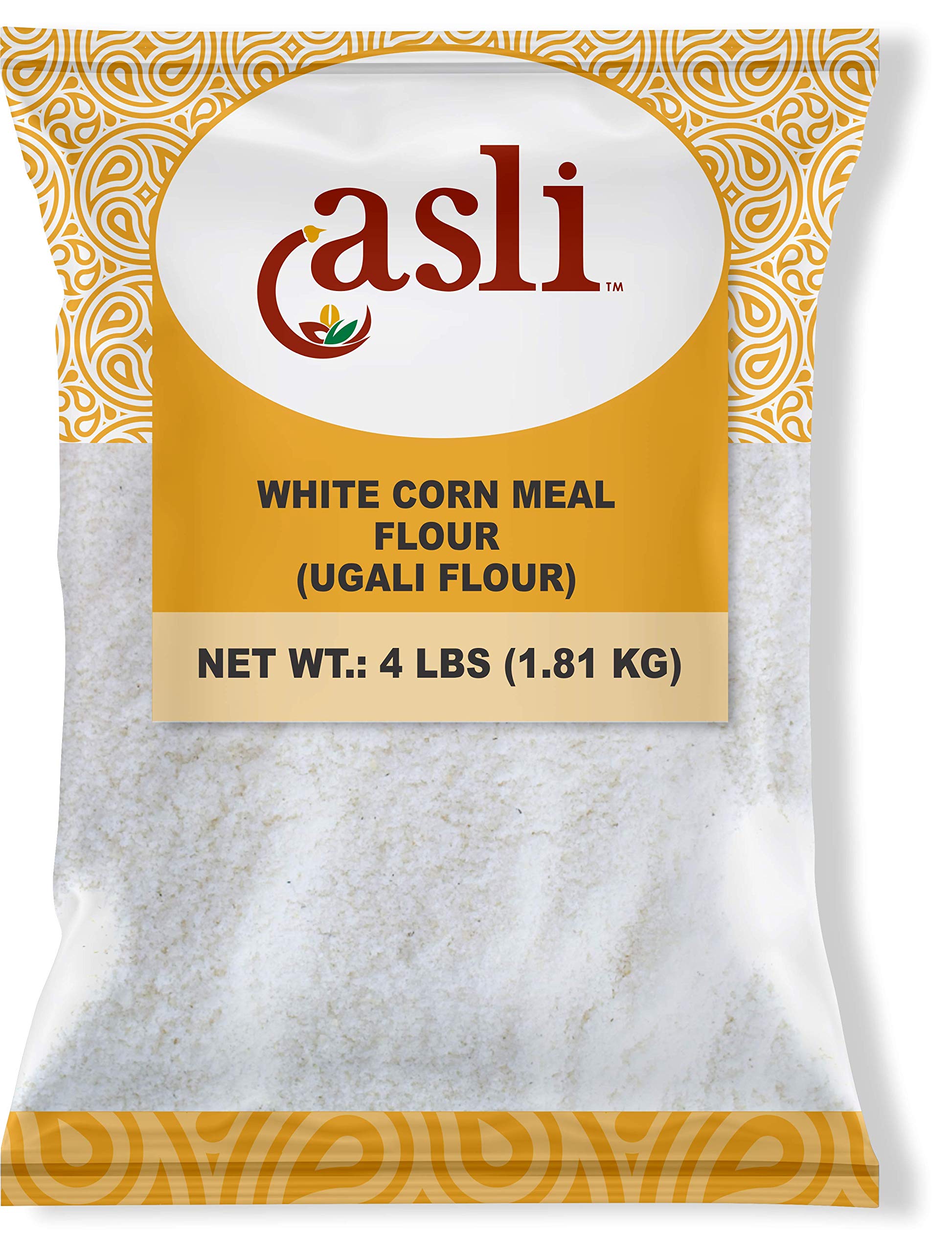 Asli White Corn Meal (Ugali Flour), 4 Pounds Buy Online in United Arab