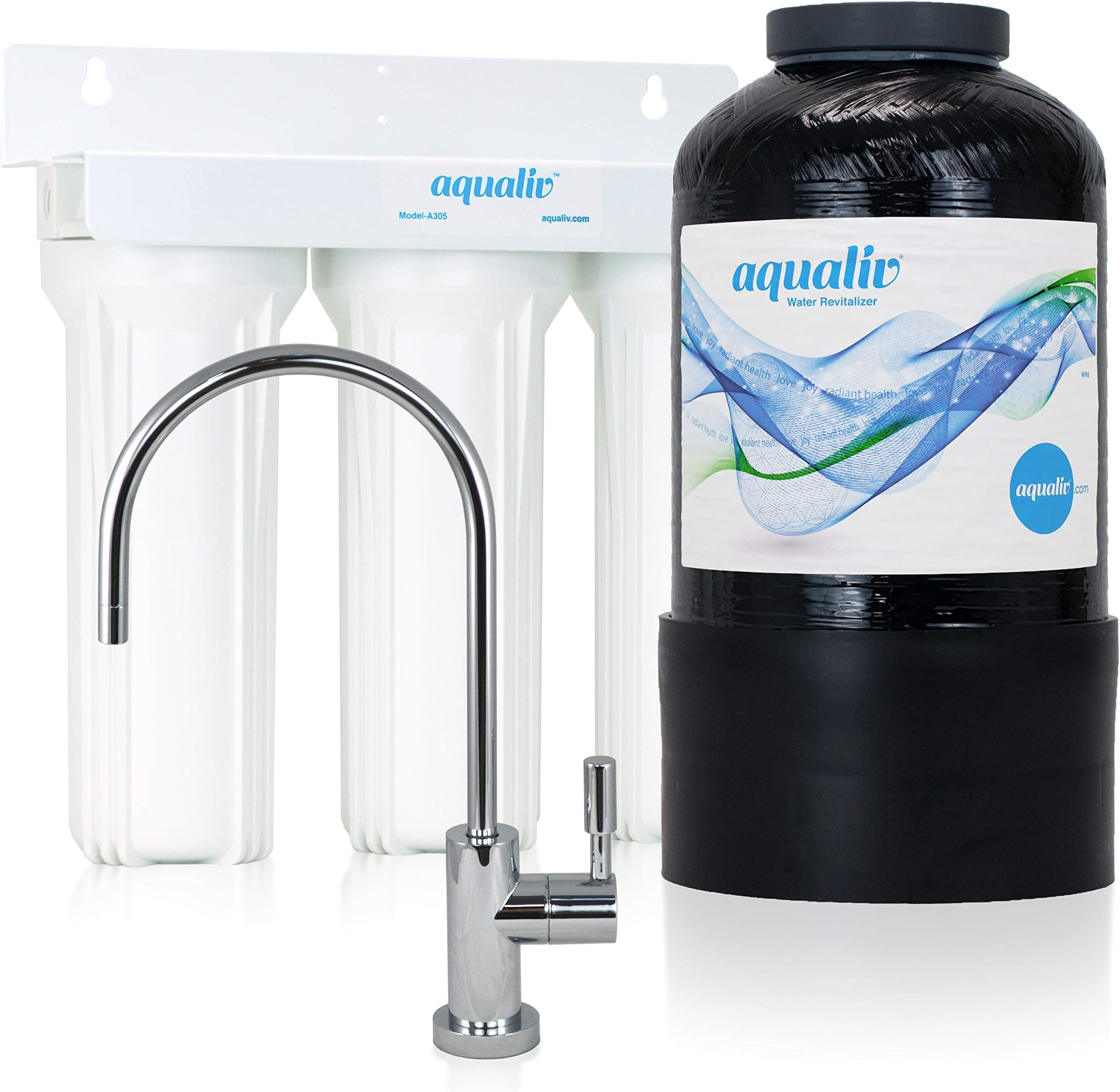 AquaLiv Water System A305 - Creates Purified Alkaline Mountain Spring Water