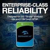 Seagate SkyHawk AI 12TB 3.5" SATA 6 Gb/s DVR/NVR HDD ST12000VE001 view 3