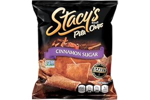 Stacy's Cinnamon Sugar Flavored Pita Chips, 7.33 Ounce (Pack of 3)