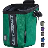 LEGEND XT520 Quick Release Pouch &amp; Finger Tab Bag - Interior Divider for Better Organization &amp; Storage of Release Aids - Attaches to Standard 2" Belt - Quick Drawstring Closure