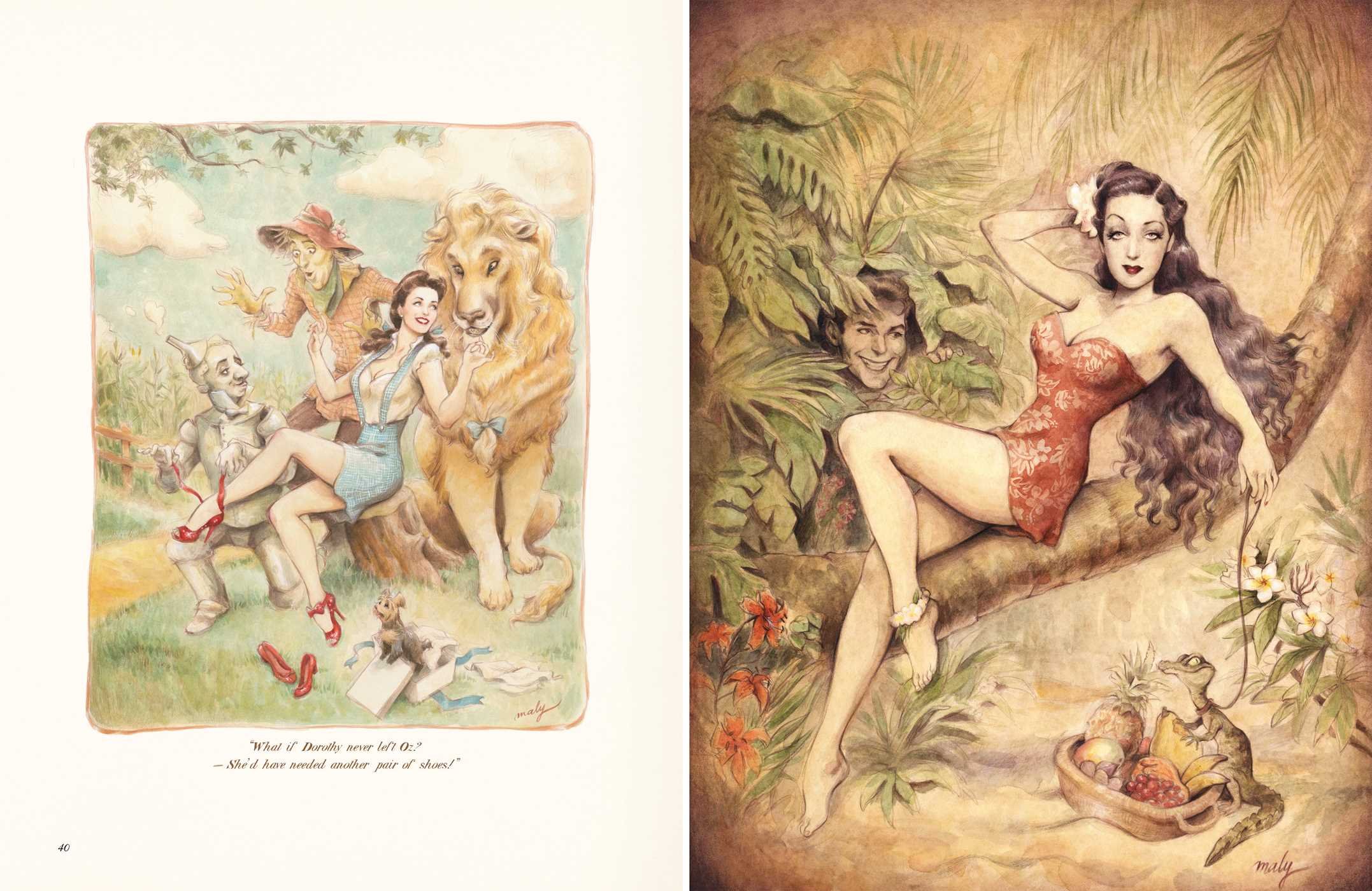 maly siri pin up art