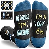 HAPPYPOP Funny Gifts for Realtor Therapist - Chef Baker New Driver Socks for Men Women