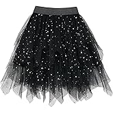 Jastore Girls Sweet Layered Mesh Skirt Party Birthday Dance Princess Skirt