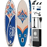 Dixero Inflatable Stand Up Paddle Board with SUP Accessories, 11'*33" Inflatable Paddle Boards for Adults &amp; Youth of All Skill Levels