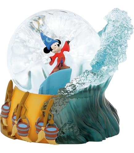 Amazon.com: Disney Mickey Mouse Bradford Exchange Glitter Globe