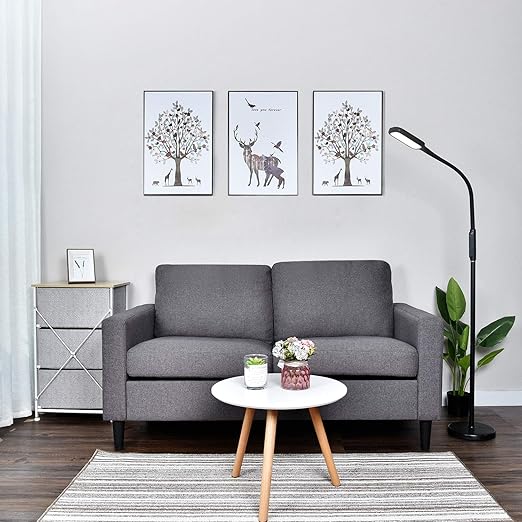 Amazon Com Loveseat Sofa Couch With Pocket Organizer 59 Inch