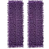 AmaVins 2 Pack Pet System Microfiber Sweeping Pad | Reusable Pet Replacement Mop Pad for Bona Mop, Multi-Surface Floors, 18 Inch Washable Cleaning &amp; Dusting Pads
