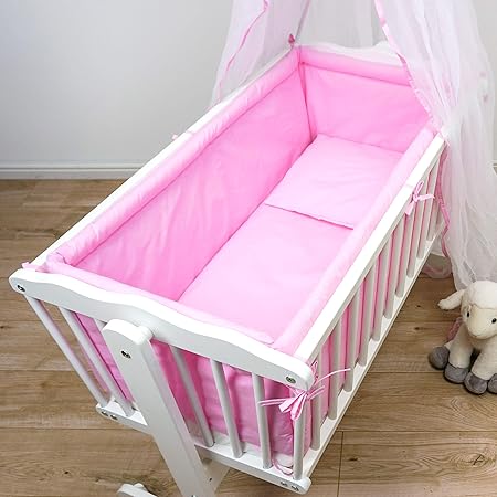 swinging crib bedding sets pink