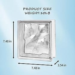 1 Pack-7.48"x7.48"x3.54" High Transparency Cloud