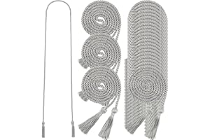 24 pcs Graduation Honor Cords 68" Grad Braided Honor Cord with Tassel Honor Rope Grad Cords Bulk for Graduation Students Bach