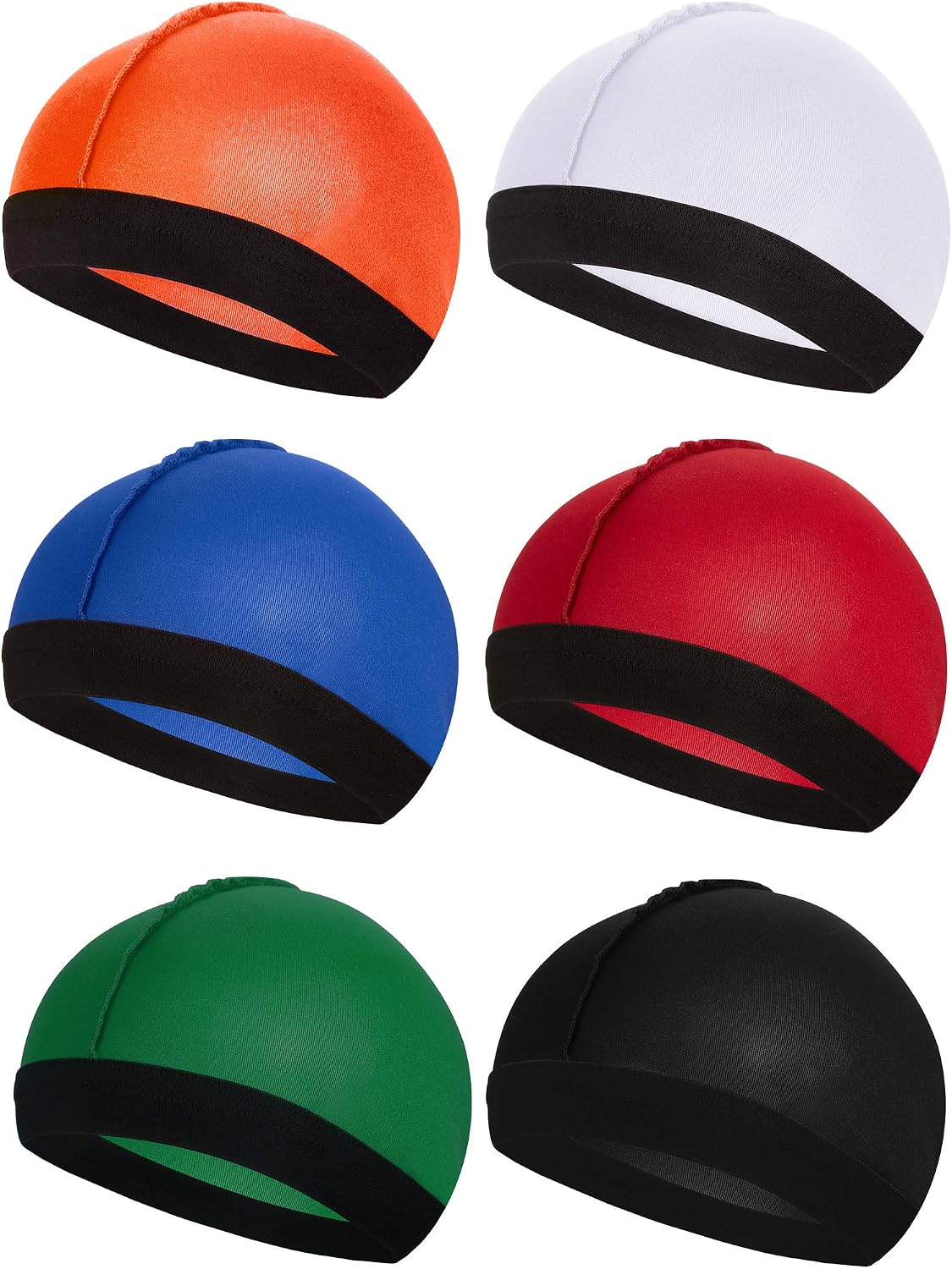 Elastic Band Silky Wave Caps 