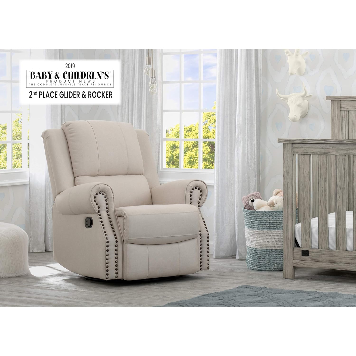 delta dylan nursery recliner