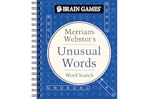 Brain Games - Merriam-Webster's Unusual Words Word Search