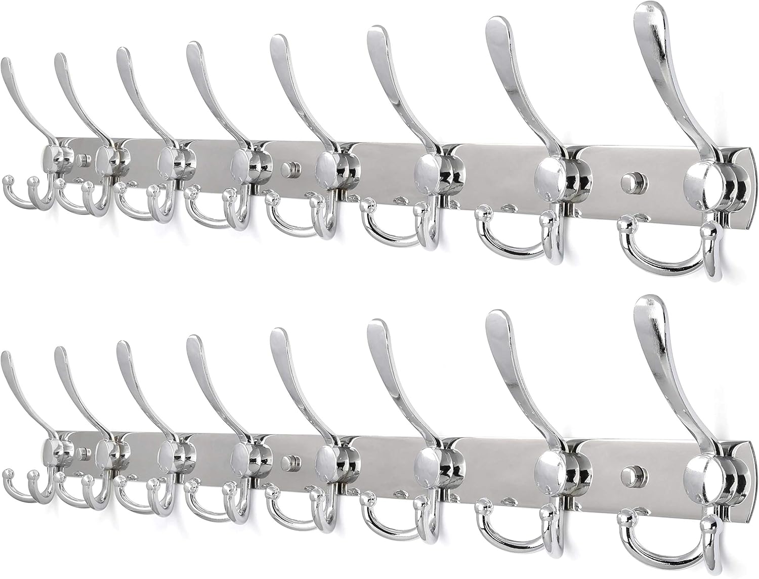 Best Wall Mount Tri Hook 8 Hook Coat Rack