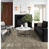 vivorug 6x9 Area Rugs, Ultra-Soft Washable Rug for Living Room Dinner Room Bedroom, Non-Slip Vintage Rug, Indoor Carpet Large