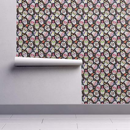 Samples Of Day Of The Dead Sugar Skull Wallpaper