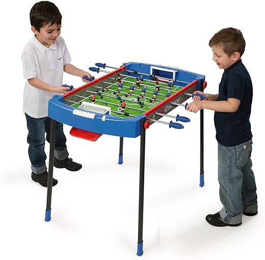 Smoby - Futbolín Challenger, Color Azul (620200): Amazon.es: Juguetes y juegos