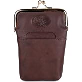 Julia Buxton Heiress Cigarette Case Mahogany