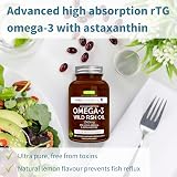 Igennus Omega-3 Wild Fish Oil 1360mg EPA DHA rTG 180 Softgels IFOS Certified view 2