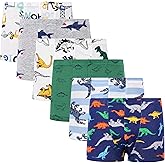 Cczmfeas Boys Toddler Dinosaur Cotton Underwear Boxer Briefs 6 Pack