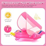 YAAVAAW Unicorn Inflatable Baby Float with Canopy 6-36 Months view 3
