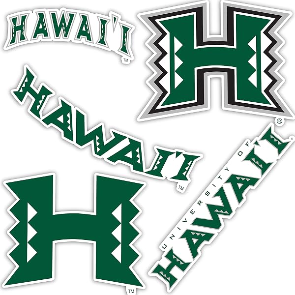 University Of Hawaii Rainbow Warriors Flag - 3x5 Feet, 100% Polyester, Indoor/Outdoor, Officially Licensed